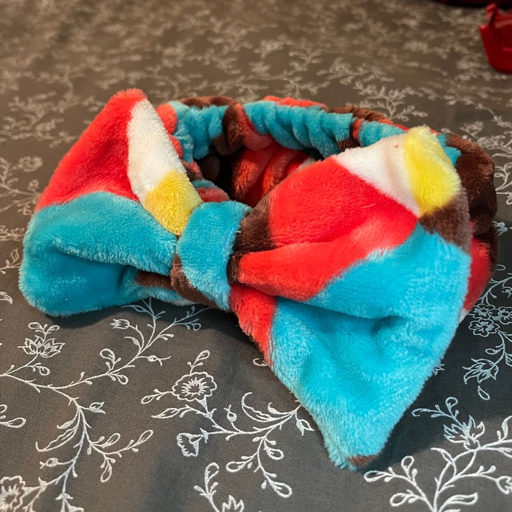 Fluffy Bow Headband